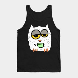 sleepy owl Tank Top